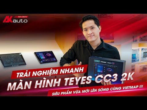 Trải nghiệm nhanh màn hình Teyes CC3 2K 360 siêu phẩm mới lên sóng !!!