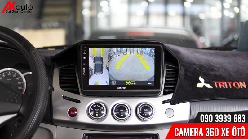 camera 360 owin hiển thị màn hình ô tô