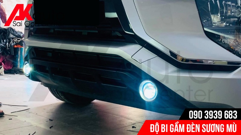 đèn bi gầm xe xpander mt chiếu sáng an toàn