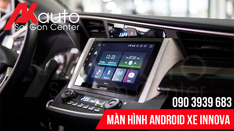 màn hình android ô tô innova nâng cấp
