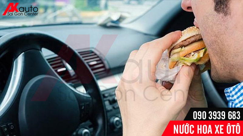 nước hoa khử mùi đồ ăn trong ô tô