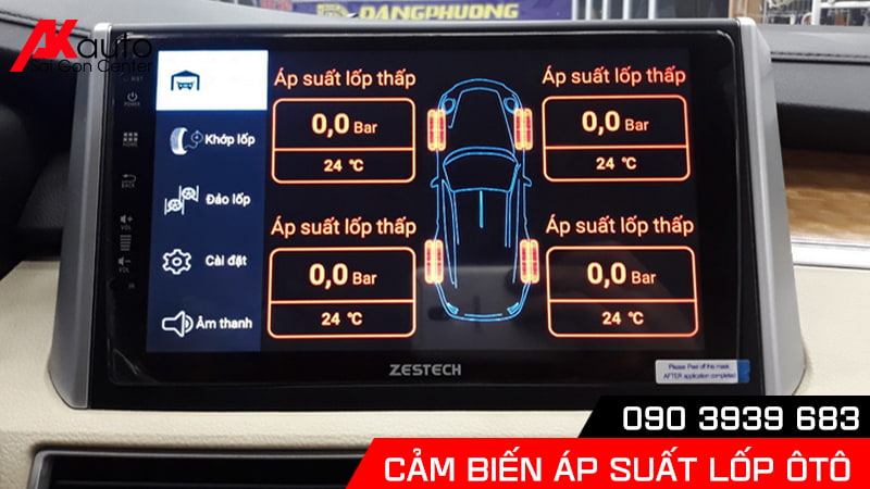 giá cảm biến áp suất lốp ô tô