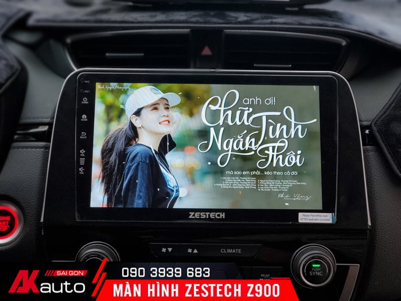 Đánh giá màn hình android Zestech Z900