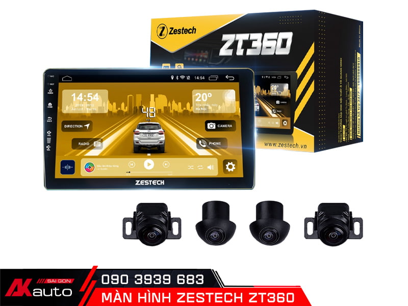 Bộ sản phẩm màn hình Zestech ZT360