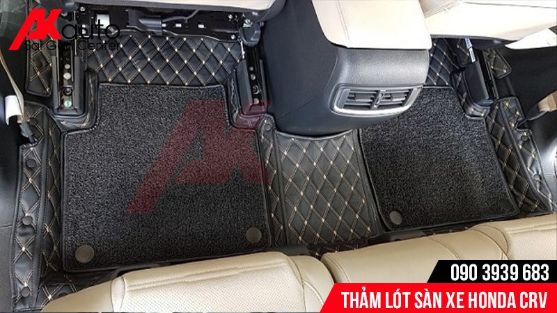 Thảm lót sàn ô tô 6D Honda CRV 20182022 chống nước không mùi phủ kín 90  sàn xe  Shopee Việt Nam