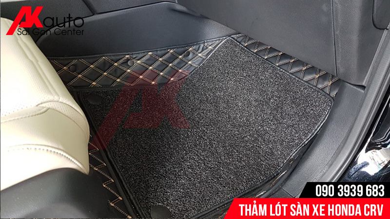 Thảm lót sàn xe Honda CRV 3D 5D 6D  Hàng cao cấp HCM