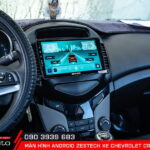 Giao diện hiển thị của màn hình Zestech cho xe Cruze