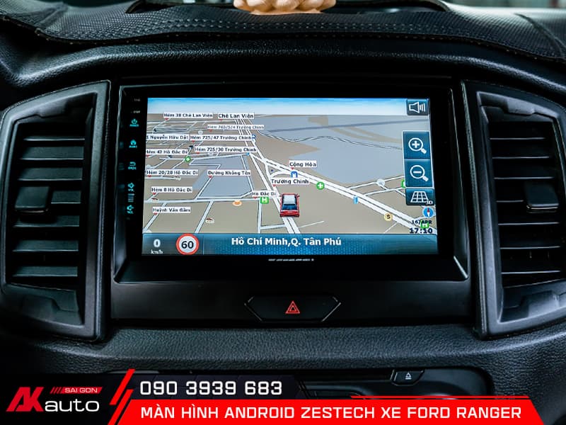 màn hình android Zestech ô tô Cruze dẫn đường thông minh