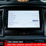 Check phạt nguội trên màn hình Zestech cho xe Ford Ranger