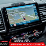 Dẫn đường thông minh với màn hình ô tô Zestech cho Honda City