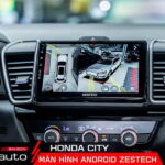 Hiển thị camera 360 trên màn hình Zestech cho Honda City