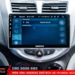 Màn hình Zestech Hyundai Accent kết nối bluetooth