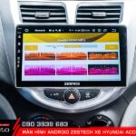 Cá nhân hóa giao diện trên màn hình Zestech Hyundai Accent