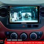 màn hình zestech cho xe i10 tích hợp camera 360