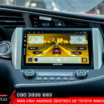 Hình ảnh màn hình Zestech lắp trên xe Innova