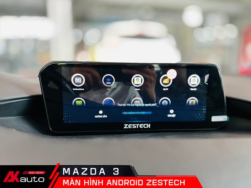 Màn Hình Zestech Mazda 3 cho xe đời từ 2021 trở về sau