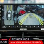 Màn hình Zestech Toyota Vios tích hợp camera 360