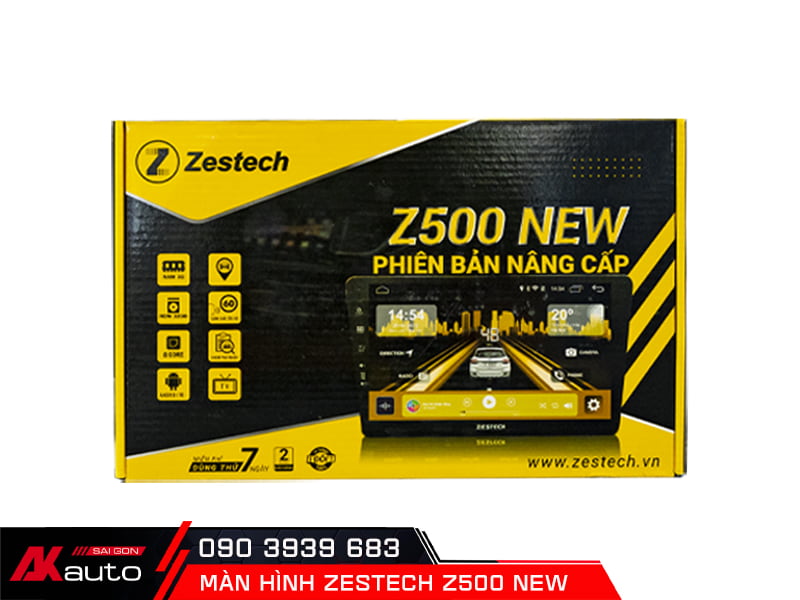 lắp màn hình zestech Z500 New cho xe i10