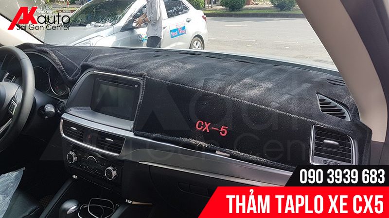 Thảm chống nóng taplo cho xe Mazda BT50 Nhung Nỉ cao cấp