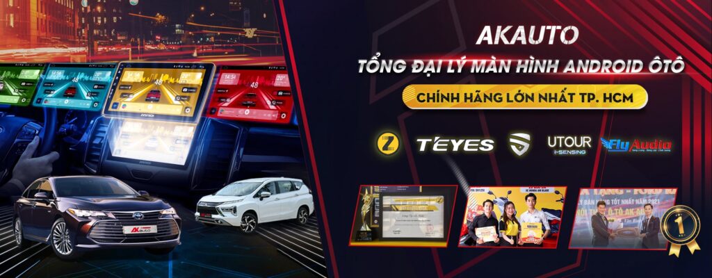 Hình ảnh màn hình Android ô tô - AKauto