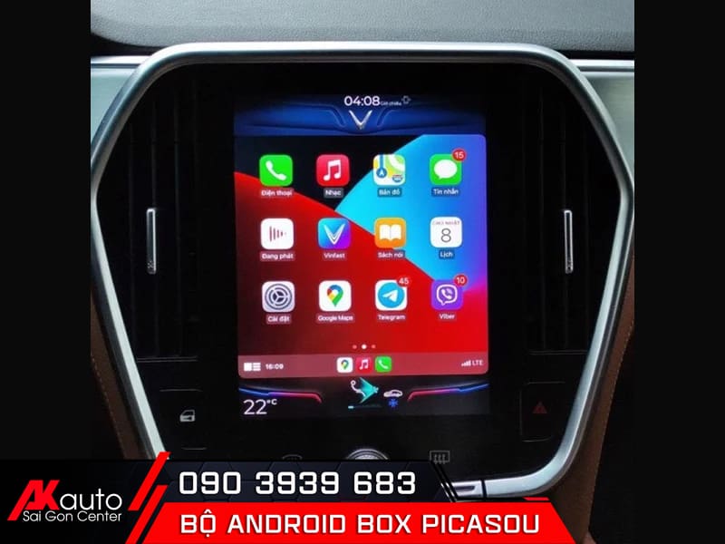 Android box Picasou cho ô tô