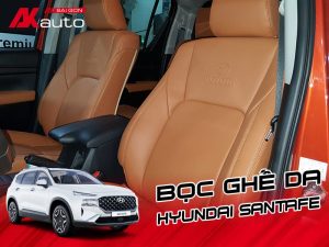 Bọc Ghế Da Ô Tô Hyundai Santafe - AKauto
