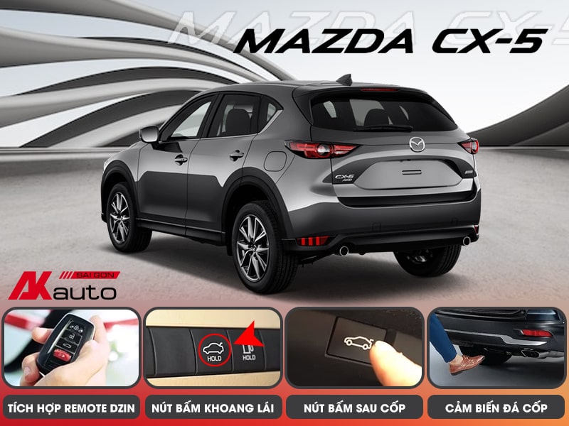 Độ Cốp Điện Xe Mazda CX5 - AKauto