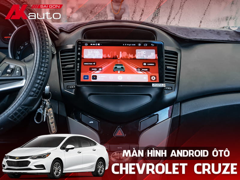 Màn Hình Android Ô Tô Chevrolet Cruze - AKauto
