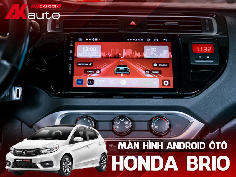 Màn Hình Android Ô Tô Honda Brio - AKauto