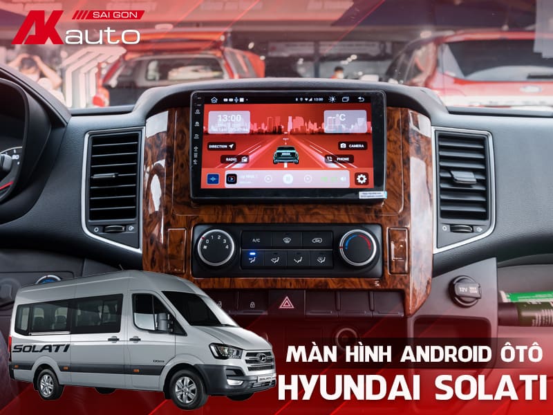 Màn Hình Android Ô Tô Hyundai Solati - AMàn Hình Android Ô Tô Hyundai Solati - AKautoKauto