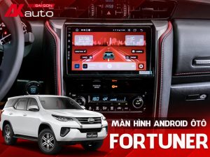 MÃ n HÃ¬nh Android Ã” TÃ´ Toyota Fortuner - AKauto
