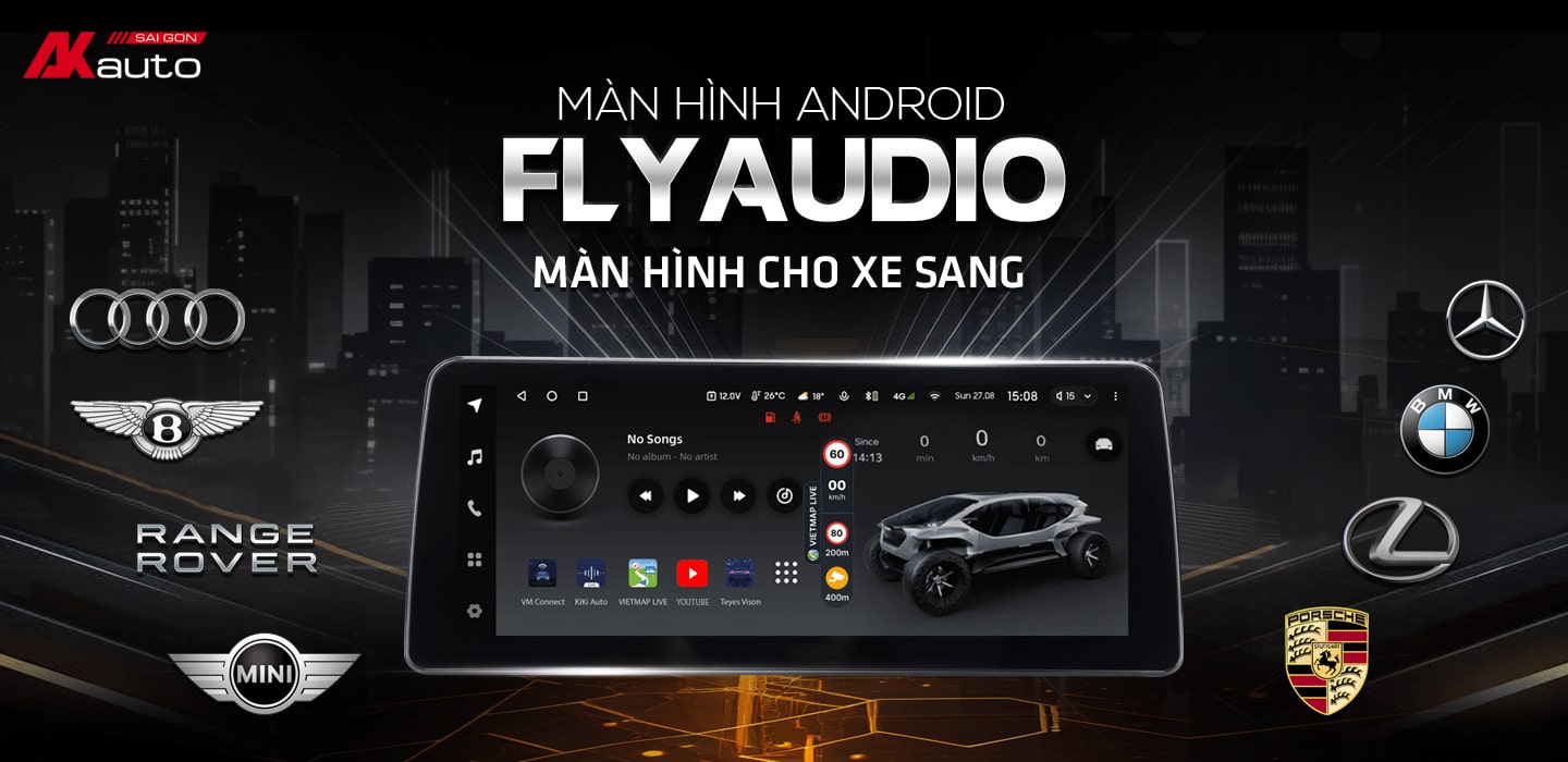 Banner màn hình flyaudio cho xe sang-Akauto