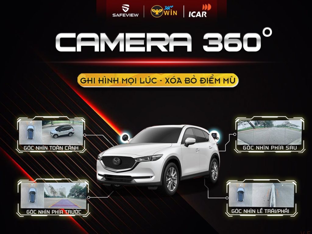 Banner camera 360 ô tô xóa tan điểm mù AKauto