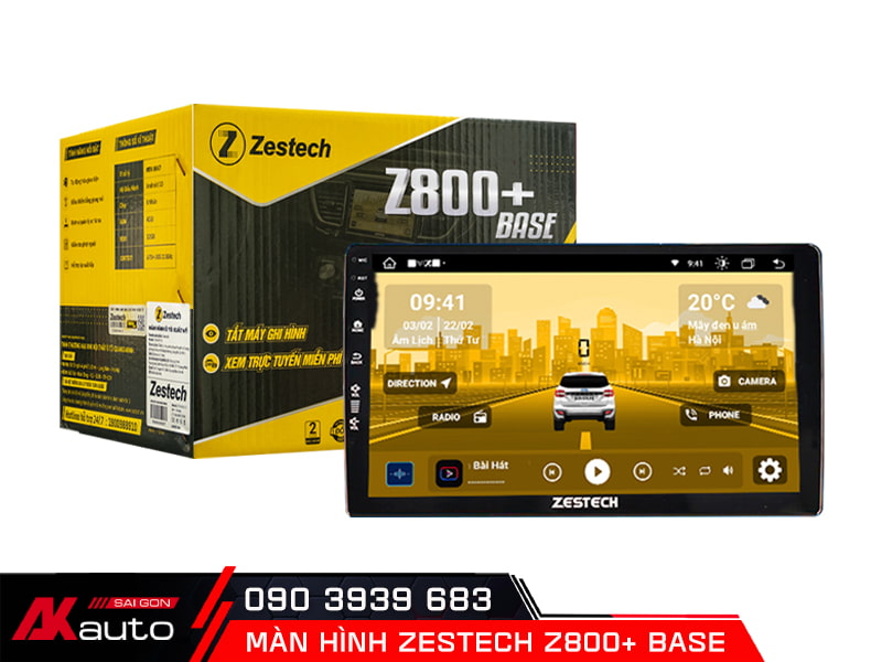 Thiết kế màn hình Z800+ Base