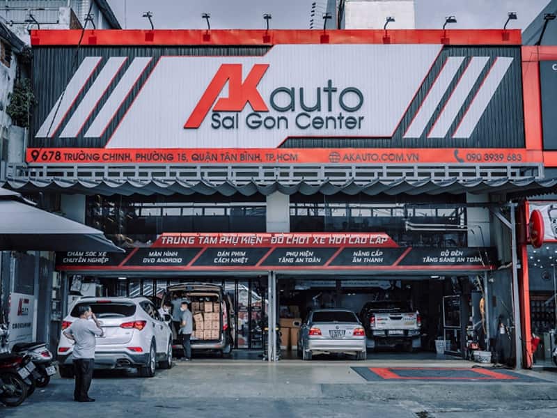 Trung tâm AKauto được lắp đặt màn hình ô tô Toyota Vios uy tín tại TPHCM