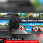 Camera hành trình Vietmap C61 Pro cảnh báo giao thông