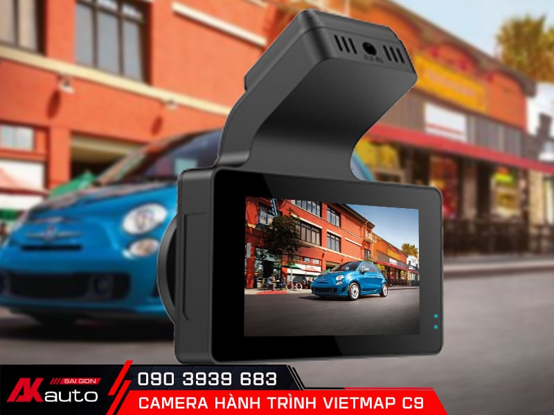 Camera hành trình Vietmap C9 ghi hình toàn cảnh Full HD