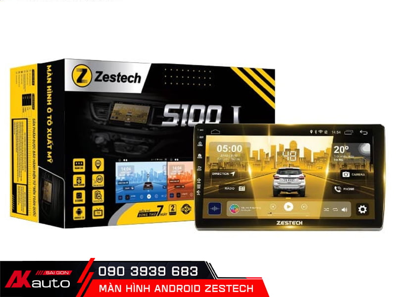 màn hình zestech S100J cho xe Fadil