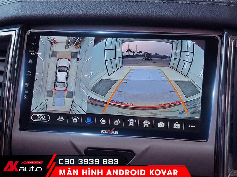 Màn hình ô tô Kovar hỗ trợ lái xe an toàn