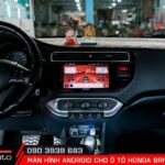 Quy trình lắp màn hình android ô tô Honda Brio chuyên nghiệp tại AKauto