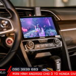 Màn hình android nâng tầm nội thất ô tô Honda Civic