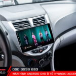 Trải nghiệm giải trí trực tuyến với màn hình Hyundai Accent
