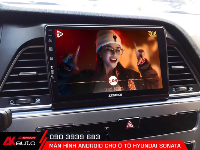 Xem trực tiếp các video Youtube trên màn hình Hyundai Sonata
