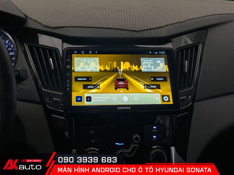 Kinh nghiệm lựa chọn màn hình android Hyundai Sonata