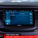 Màn hình android Hyundai Tucson hỗ trợ điều khiển bằng giọng nói