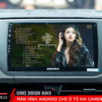 Giải trí thả ga trên chiếc màn hình android ô tô Kia Carens