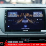 Màn hình ô tô Kia Carens hỗ trợ ra lệnh giọng nói