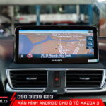 Màn hình android Mazda 3 tích hợp bản đồ chỉ đường
