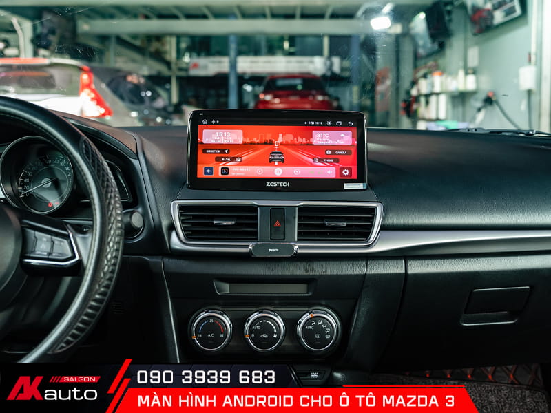 Kinh nghiệm lựa chọn màn hình android cho ô tô Mazda 3