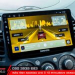Cận cảnh màn hình android cho ô tô Mitsubishi Grandis